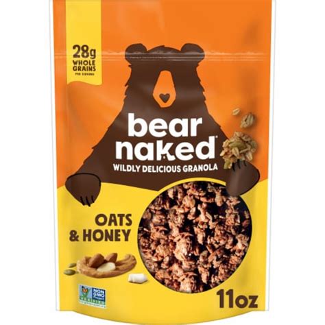 bear naked granola honey almond|Bear Naked 11g Protein Granola